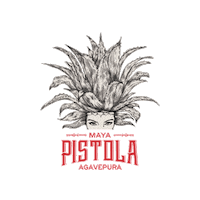 MayaPistolaAgavepura maya reposado mayahuel agavepura Sticker