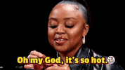 Hot Ones Quinta Brunson GIF by First We Feast