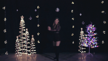 rockin around the christmas tree GIF by Olivia Lane