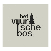HetVuurscheBos restaurant hvb pannenkoek ijssalon Sticker