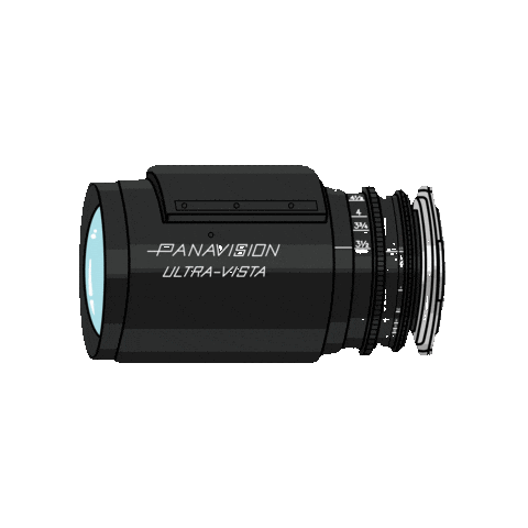 Camera Lens Sticker by Panavision