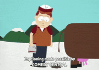 snow sky GIF by South Park 