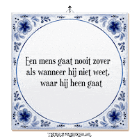 Humor Focus Sticker by Tegelspreuken.nl
