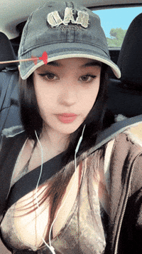 Staring Cute Girl GIF