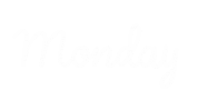 Monday Lunes Sticker