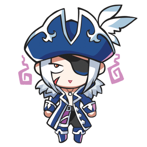 summonerswarapp water confused captain pirate Sticker