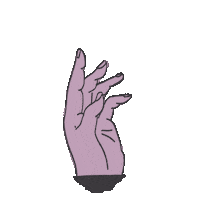 okmotionclub hand dead rip graveyard Sticker