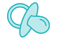 Baby Teething Sticker