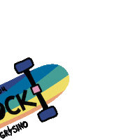 Skate Sticker by Grisino