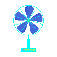 Summer Fan Sticker by yobegrafika