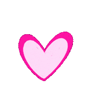 I Love You Pink Heart Sticker