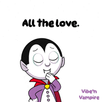 Flying Kiss Love GIF by VeeFriends