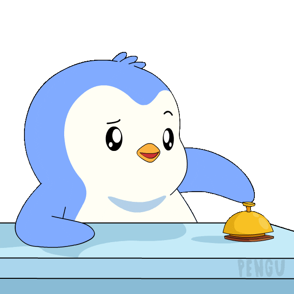 Buy Buy Buy Waiting Sticker by Pudgy Penguins