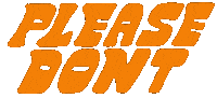 Dont No Sticker