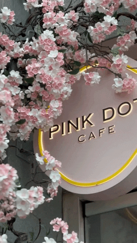 PinkDotCafe giphyupload pink skg pinkdot GIF