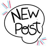 andrecomics_ new new post post newpost Sticker
