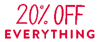 20 Off Everything Sticker by Spanx