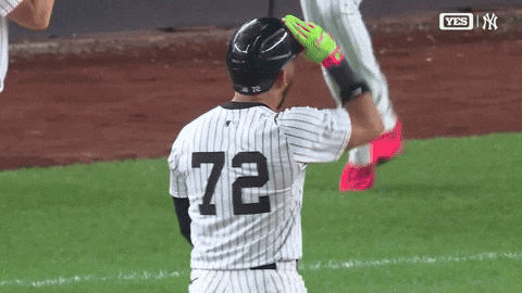Celebrate New York Yankees GIF by MLB