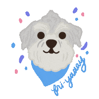 Dog Sticker by Ann of Facedit