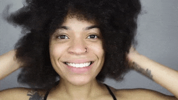 Afro Black Girl Magic GIF by MinksMonthly.com