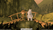 moominofficial moomin moominvalley moomins snufkin GIF