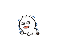 oyeruru sad cry duck down Sticker