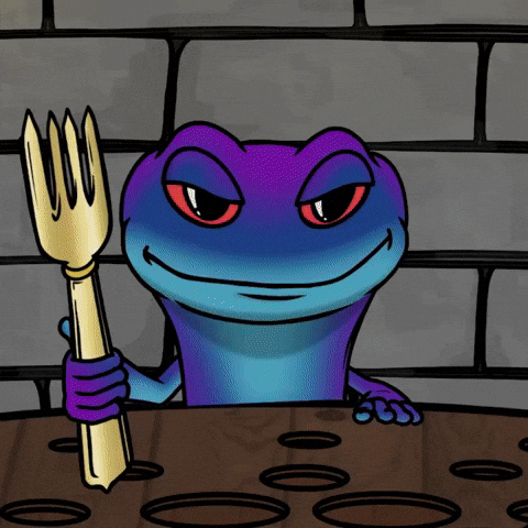 Gold Eating GIF by snek