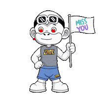 Confused Miss You Sticker by Zhot