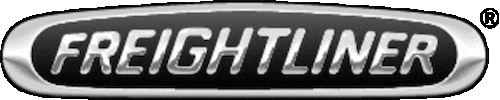 freightlinertrucks giphyupload logo trailer chrome GIF