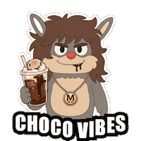 Hungry Chocolate Cake Sticker