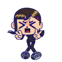 MathieuHains happy angry good hype Sticker