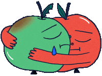 Mental Health Hug Sticker by Magda Kreps