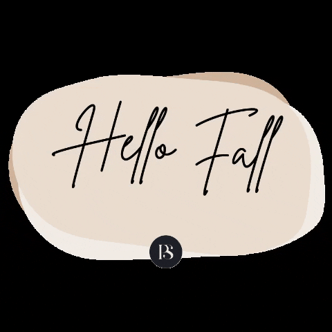 THEPOSHSENSE fall autumn otoño hello fall GIF