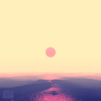 neon relaxing GIF by Allison House