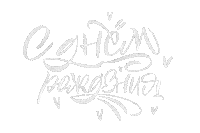 Поздравляю Happy Birthday Sticker by Suvorovaart