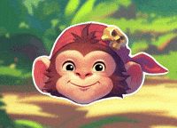 Happy Monkey GIF by MGA Games