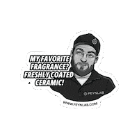 Feynlab detailing car wash car care ceramic coating Sticker