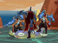 Kicking Rivals Of Aether GIF