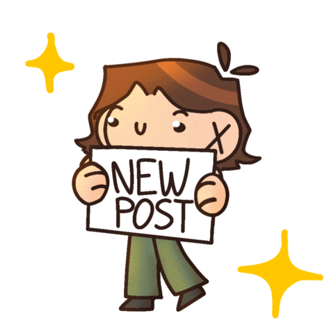 Art New Post Sticker