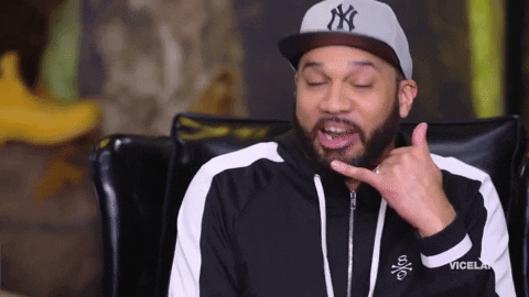 phone hello GIF by Desus & Mero