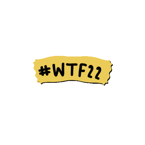 Wtf22 Sticker by We The Fest