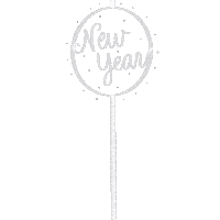 Happy New Year Sticker