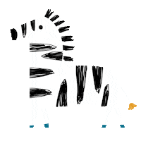 Mundo Zebra Sticker by Kamylus Malhas