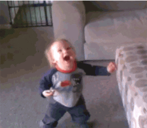excited kids GIF