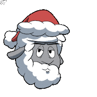 Merry Christmas Santa Sticker by The Sad Times
