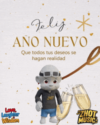 Feliz Ano Nuevo GIF by Zhot