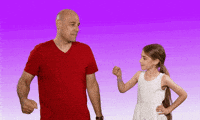 Fathers Day Fist Bump GIF by GIPHY Studios 2021
