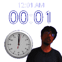 Zero One 12Am Sticker