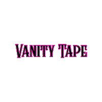 Tape Vanity Sticker by Dot Cromwell