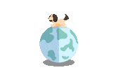 Global Warming Dog Sticker by Positive Programming